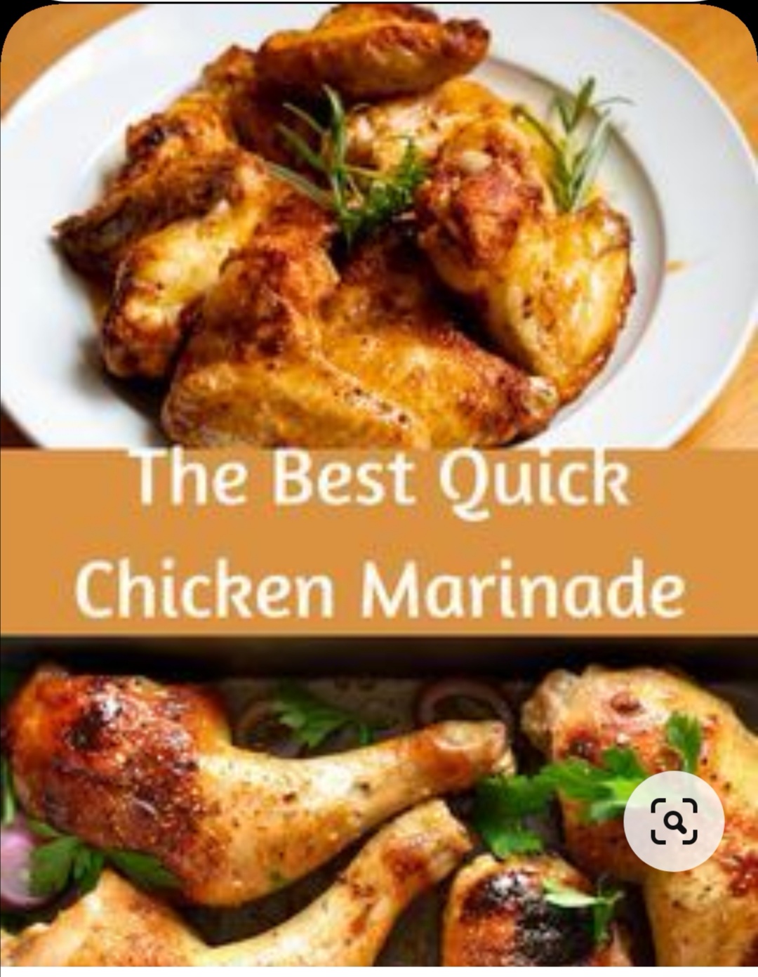 The Best quick Chicken Marinade: Chicken Thighs