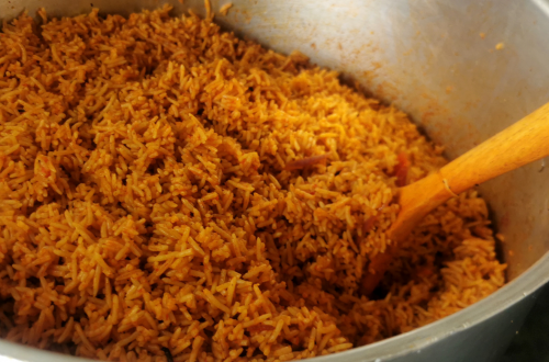 Nigerian party Jollof Rice